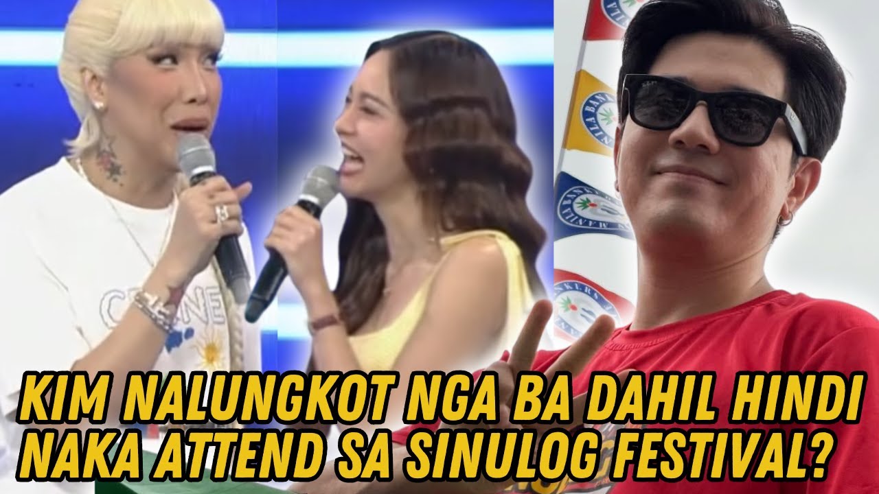 KIM CHIU BINUKO NI MEME VICE NA NALUNGKOT NANG HINDI NAKA SAMA KAY PAULO SA SINULOG FESTIVAL!