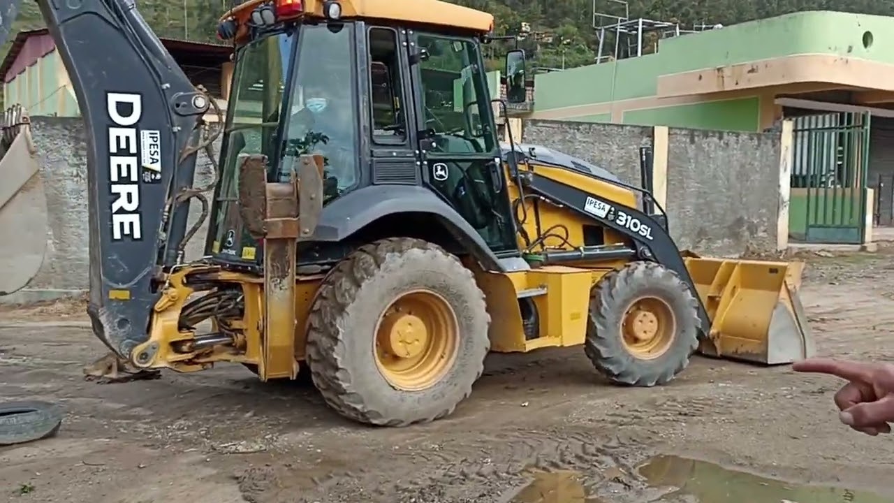 Evaluación con Retroexcavadora John Deere 310SL (01)