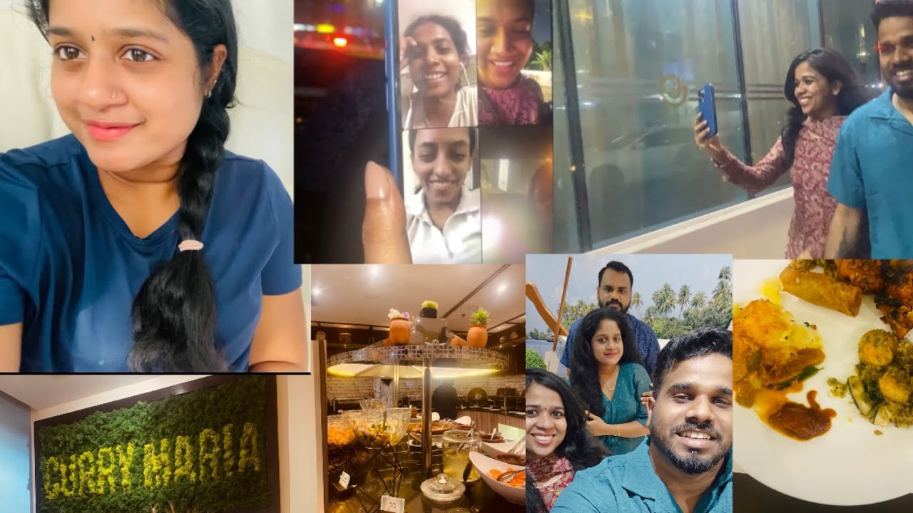 A Happy NightOut , Dinner 😋|| Minnu’s Birthday Party 🥳😍#malayalamvlog | Sandra Vineeth