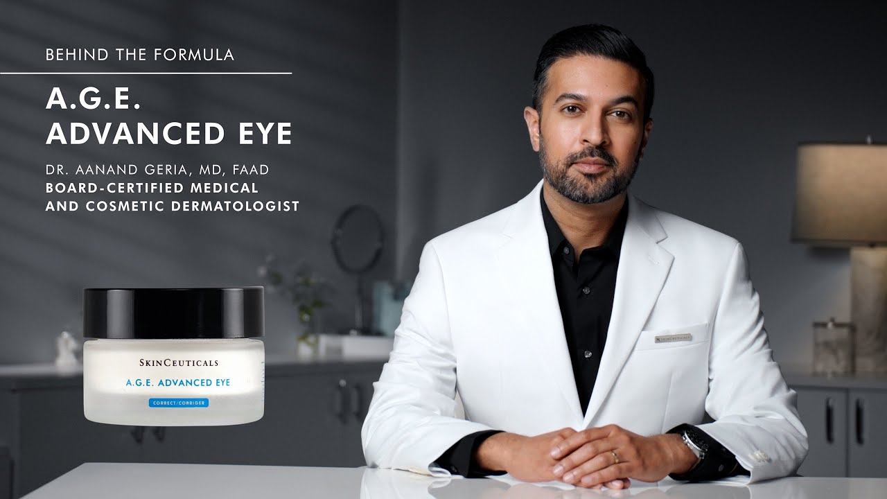 How to Apply SkinCeuticals A.G.E Advanced Eye with Dr. Geria