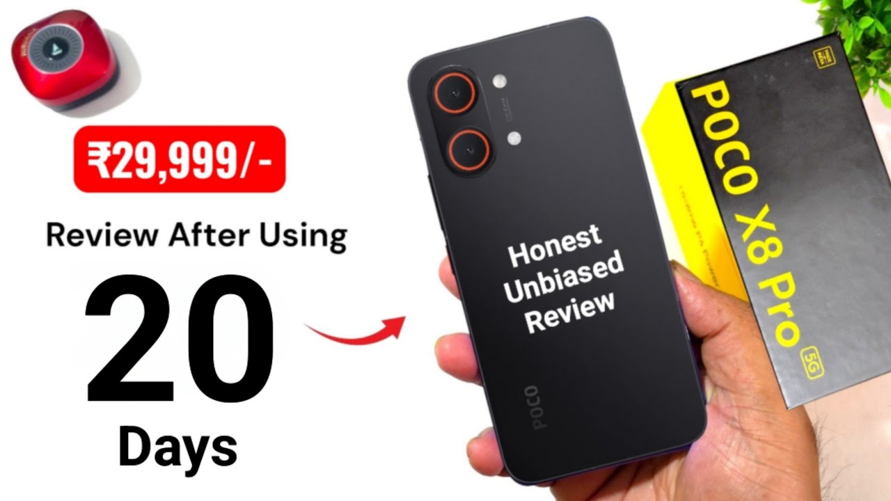 POCO X8 PRO Review After 20 Days MUST WATCH Before Buying 🔥🔥🚀🚀🚀 #pocox8pro 