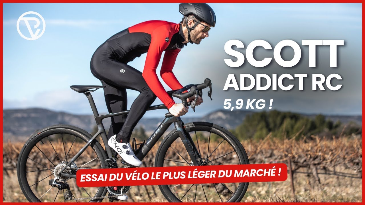 SCOTT ADDICT RC, essai du vélo le plus léger du marché