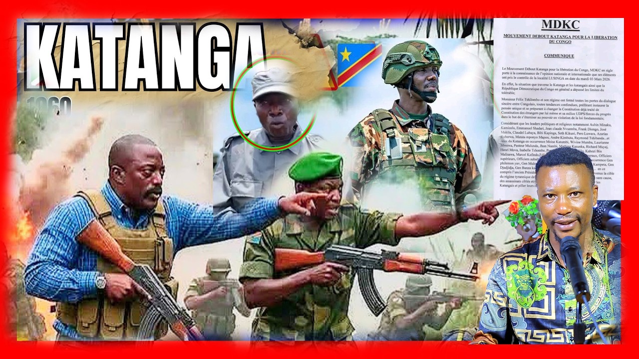 AMAKURU MASHYA🚨KATANGA JOSEPH KABILA AHATANGIJE UMUTWE WITWAJE INTWARO|IBYAGO KURI TSHISEKEDI 