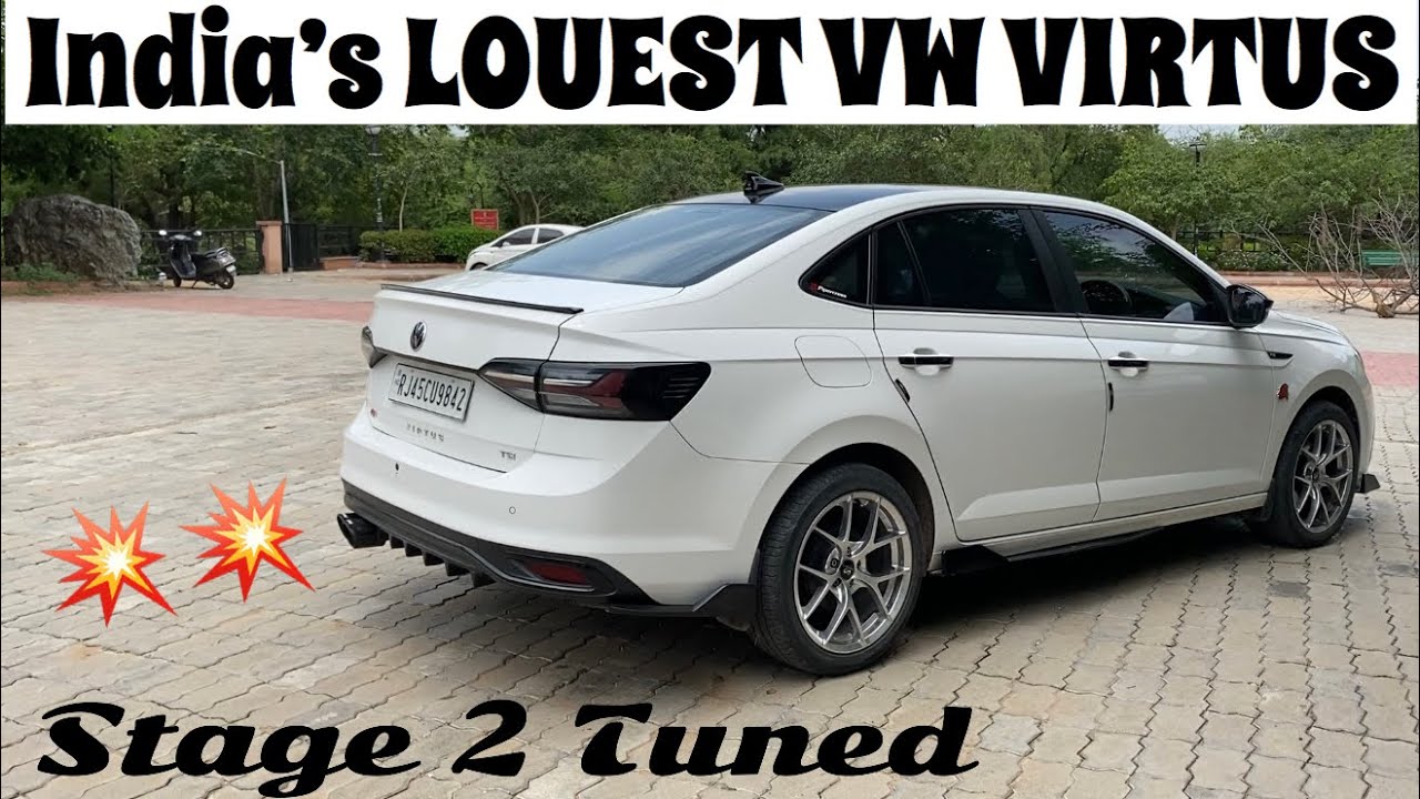 India’s Fastest and Loudest VW VIRTUS 1 L R-Line (Stage 2 Tuned)😱