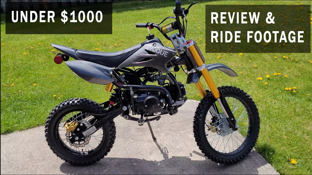 Cheapest dirt bike you can buy online (Evoque 125cc)