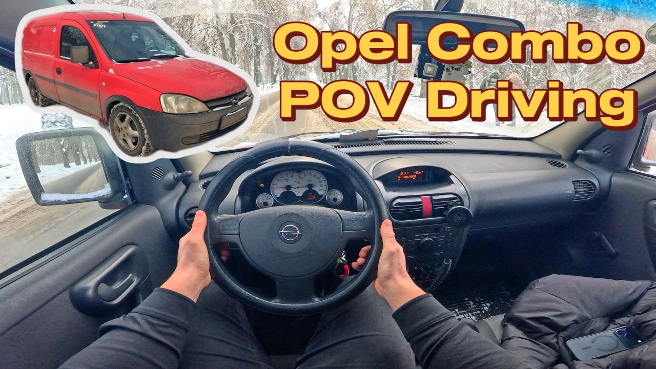 2006 Opel Combo 1.3 TDCI - POV test-drive