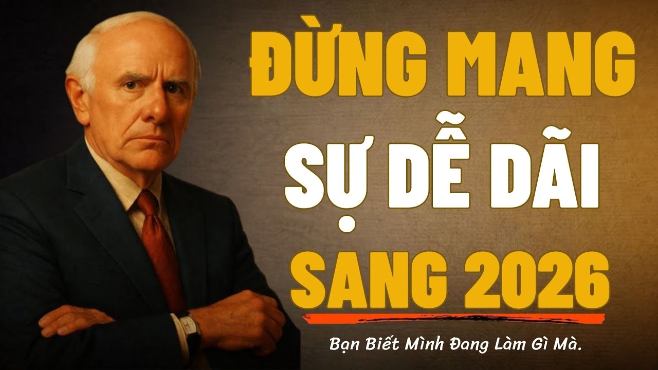 Đừng Bước Sang 2026 Với Một Phiên Bản Dễ Dãi| jim rohn, động lực