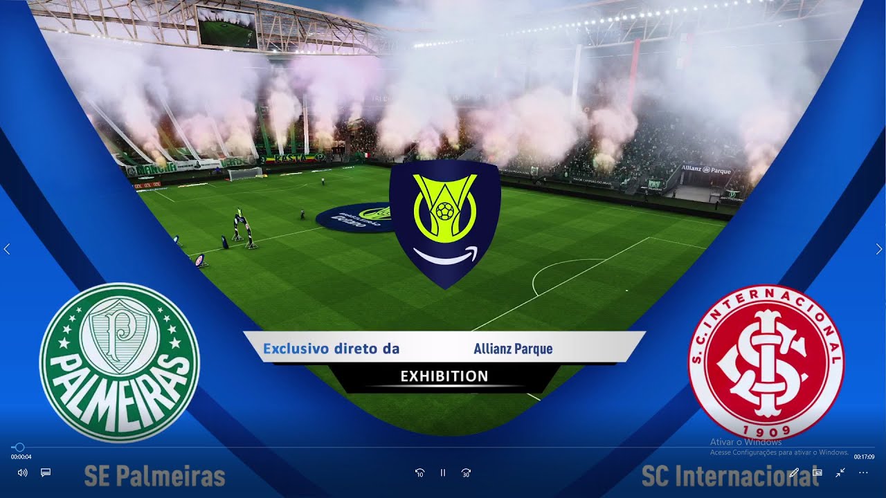 PALMEIRAS X INTERNACIONAL (13/09/25) | BRASILEIRÃO 2025 AO VIVO| PES 2021 GAMEPLAY (VIRTUARED+UML)