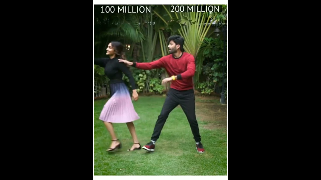 Ashwinkumar and Reba John first reel | kutty pattas 100m views celebration | #shorts