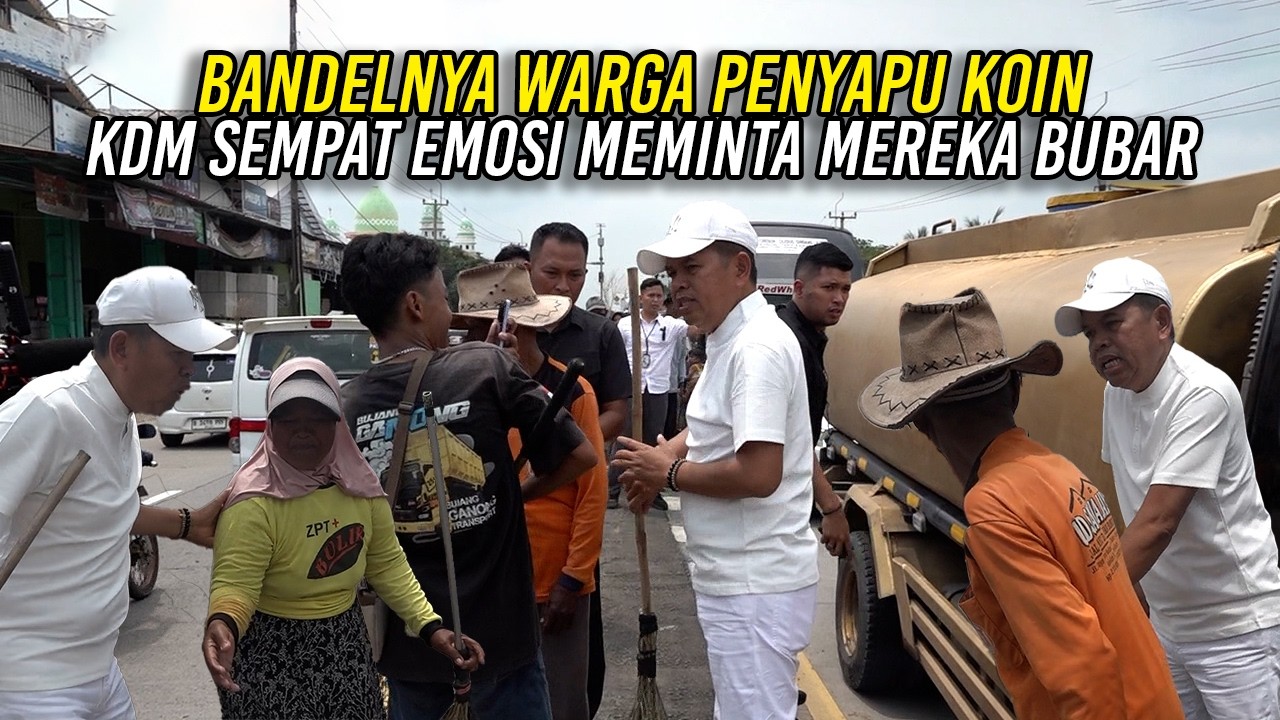 BANDELNYA WARGA PENYAPU KOIN | KDM SEMPAT EMOSI MEMINTA MEREKA BUBAR