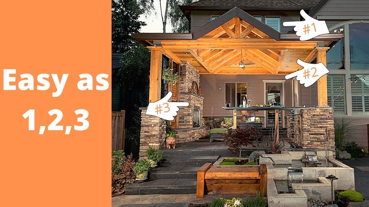 Attached Patio Covers- Easy as 1,2,3