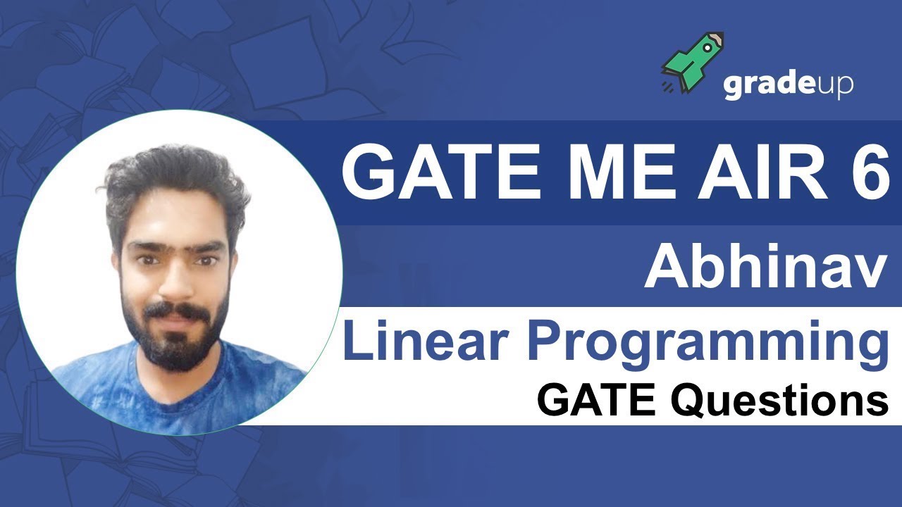 Linear Programming GATE Questions | Industrial Engineering GATE Previous Year Questions | GATE 2019