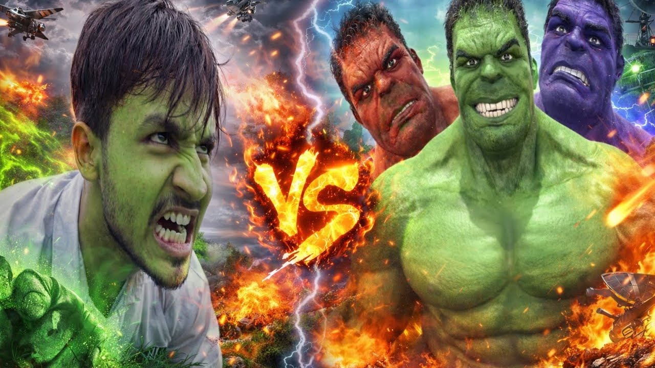 Hulk Hulk transformation in real life 