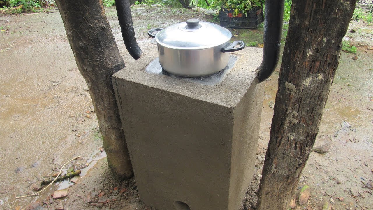 COMO FAZER UM FOGÃO DE PÓ DE SERRA SEM FUMAÇA