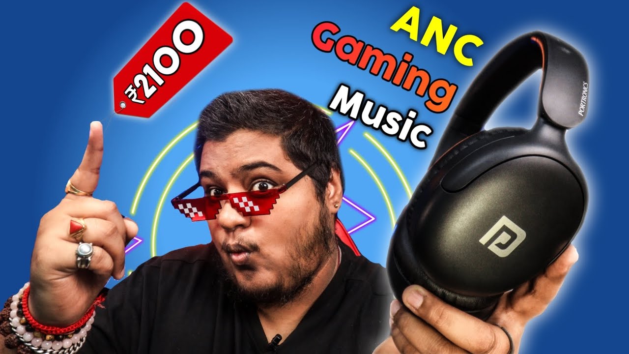 Portronics Muffs M5 ANC Headphones review | The Best Headphones Under 2500rs