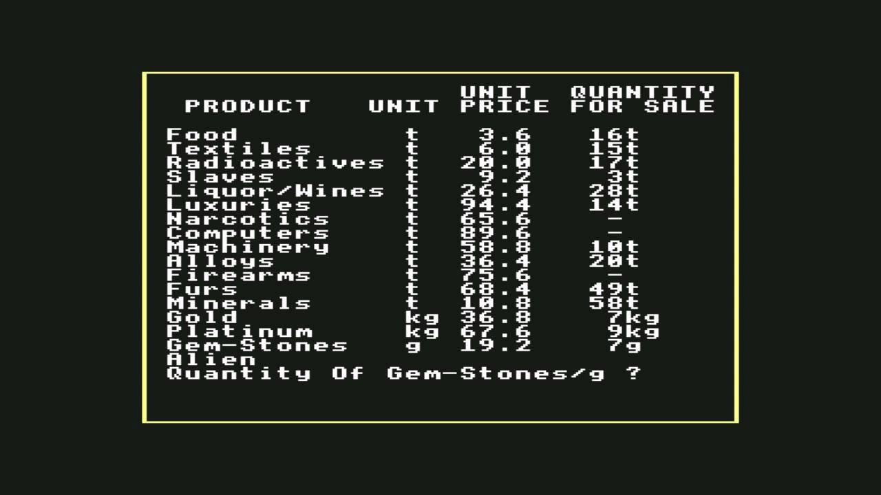 Elite C64 - Flying With Boot - Episode 2 - Low Level Fight