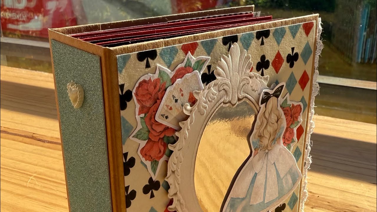 Encuadernación FALSA ESPINA | Scrapbook | TUTORIAL CLUB TOL DICIEMBRE 