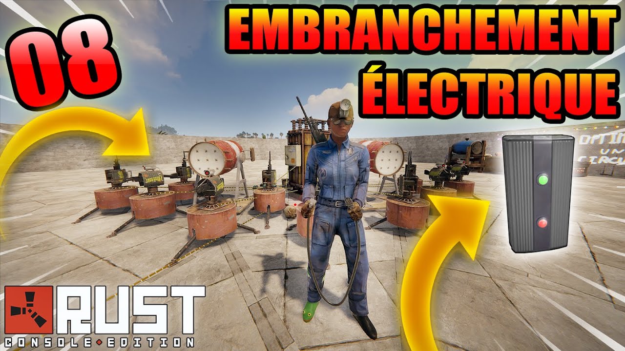 INSTALLATION ELECTRIQUE OPTIMISER, EMBRANCHEMENT ELECTRIQUE | TUTO ELEC #08 | RUST