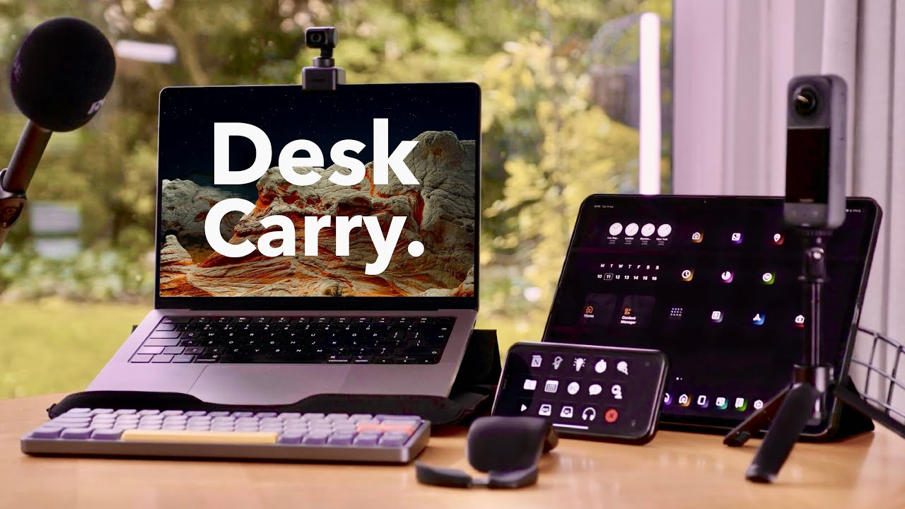 The Remote Work Desk Setup! What’s In My Bag - 2023 EDC