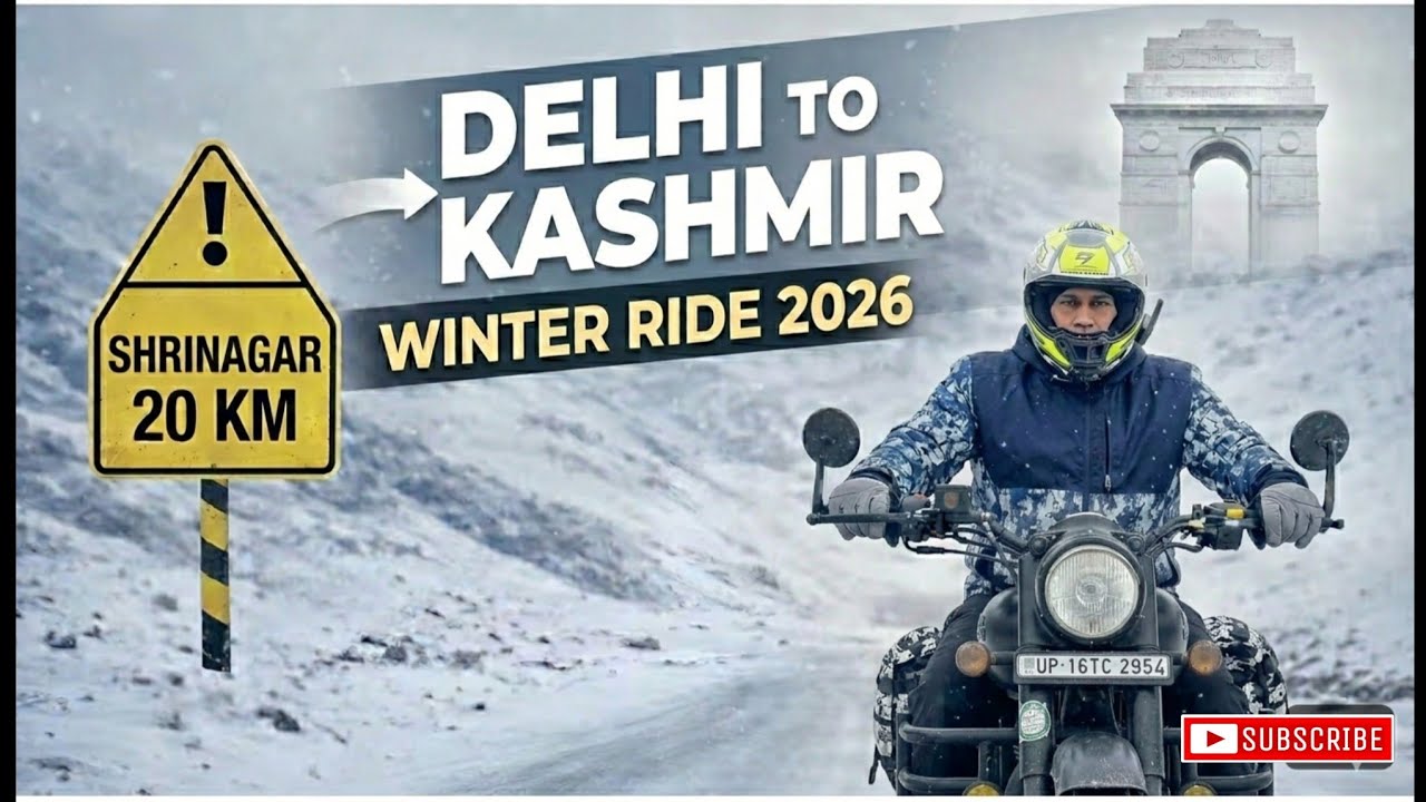 Delhi to Kashmir 2026 with Classic 350 | Delhi to Kashmir| Delhi to Udhampur | Throttle Rider
