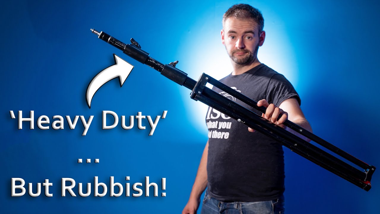 I'm NEVER buying these light stands again!