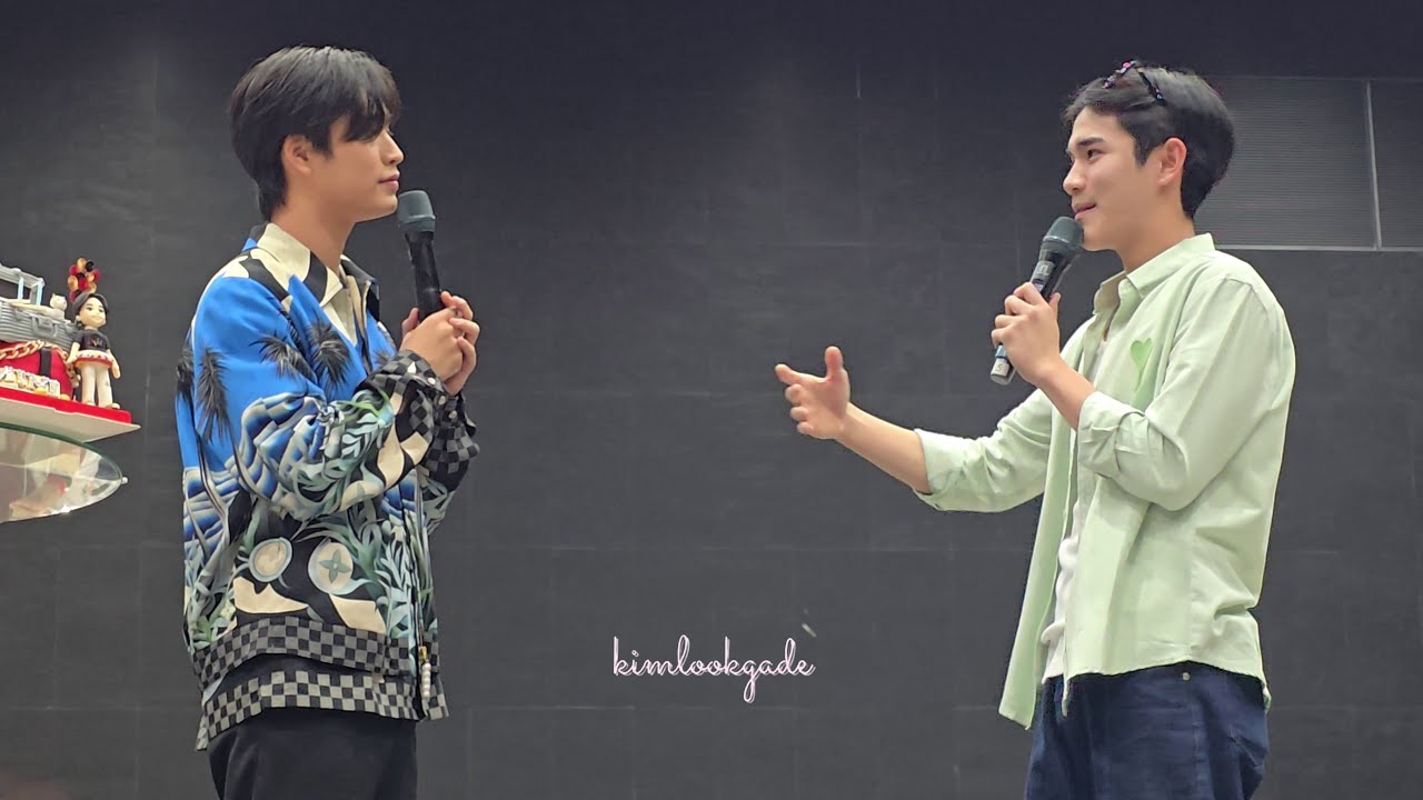 240623 เจมีไนน์โฟร์ท (GeminiFourth) - Speech after Project + surprise BD Gemini #FlyHighGEMINI20th