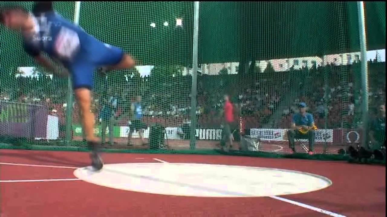 Men´s Discus Throw Qualification European Championships Zürich, Switzerland 12.8.2014