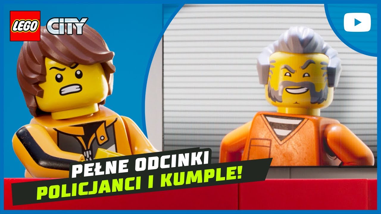 Policjanci i kumple! 👮‍♂️🍕💙🤝 | Pełne odcinki | LEGO City: Po bandzie