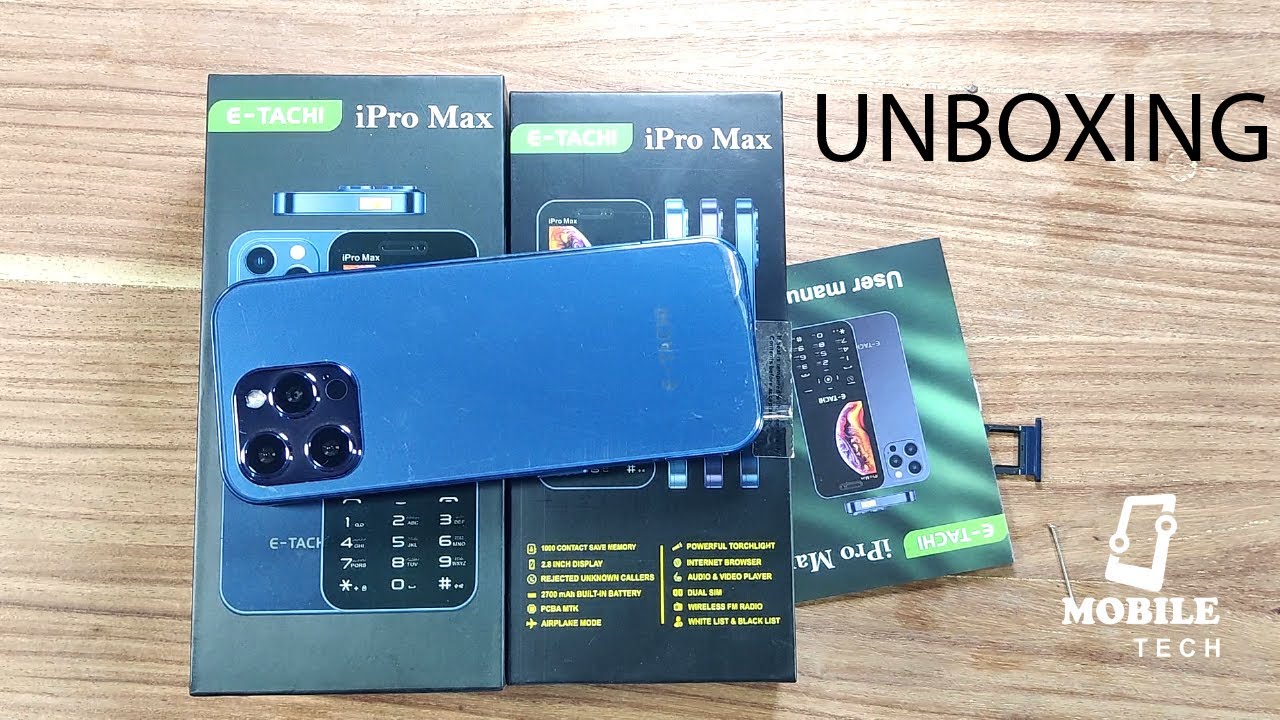 UNBOXING& REVIEW ETACHI IPRO MAX WITH 2.8