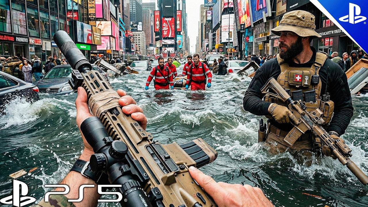 The Water Came and Created a Hell. (PS5) Immersive ULTRA Graphics Gameplay [4K60FPS] Call of Duty