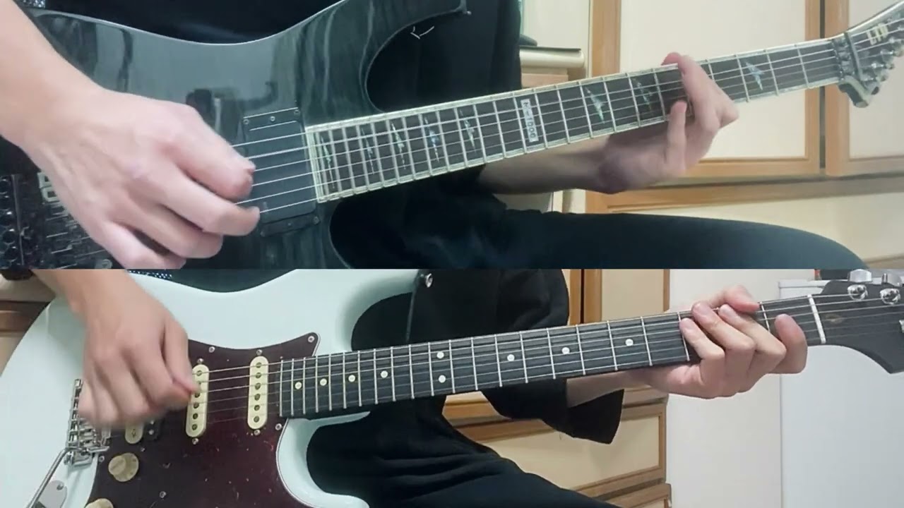 【含TAB譜】美秀集團 Amazing Show－花光月影 Silent Remorse 雙吉他Cover by Danny