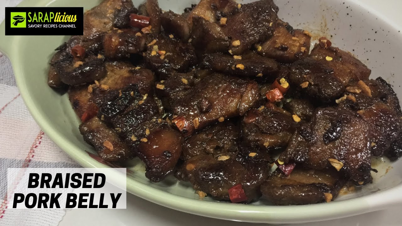Braised Pork Belly, SARAPlicious