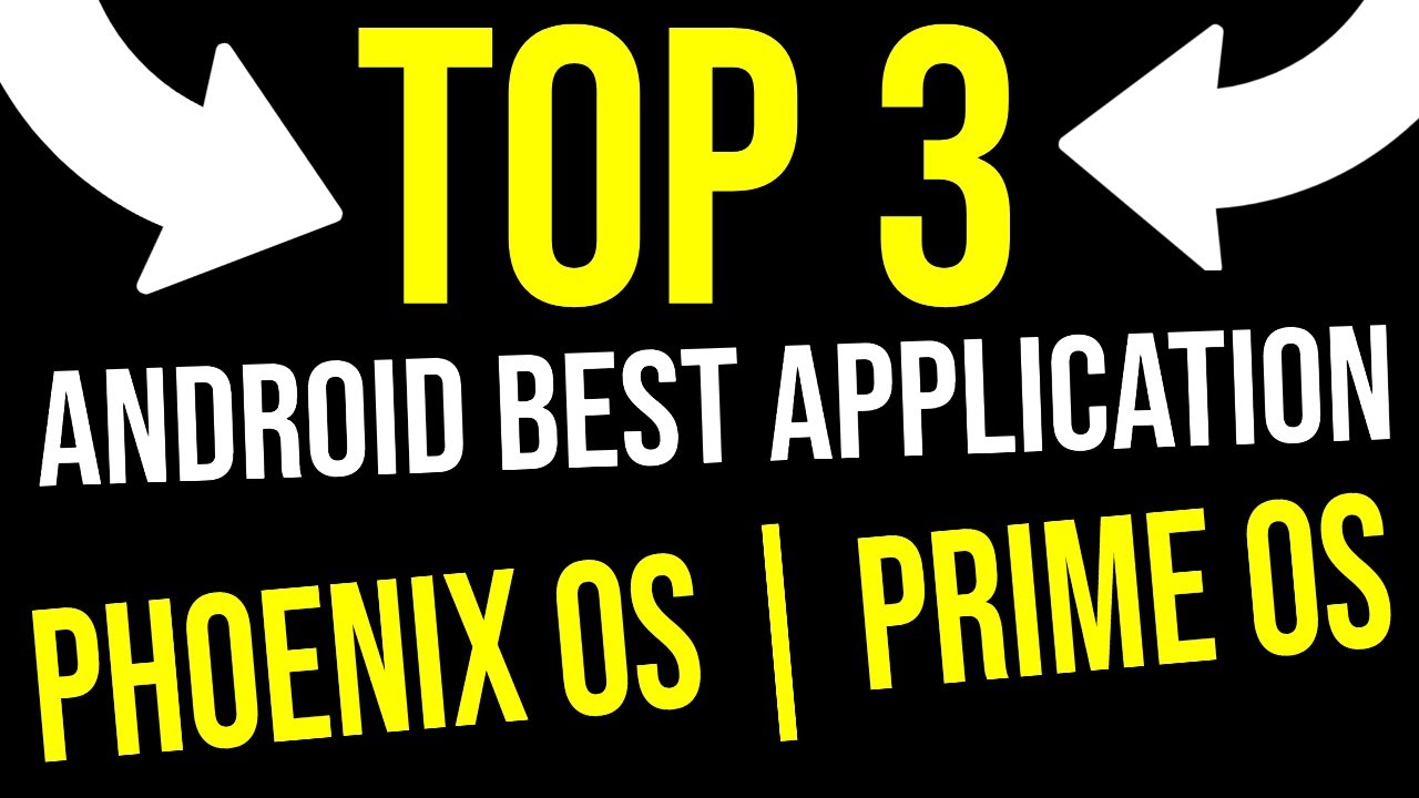 TOP 3 Android Application For Phoenix OS | Prime OS Lag FIXED | STABLE Heating FPS