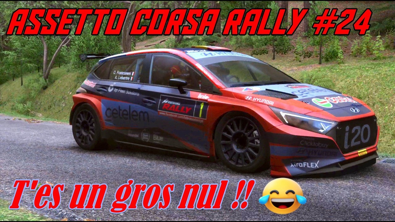 Assetto Corsa Rally #24# Evénements # T'es un gros nul !!
