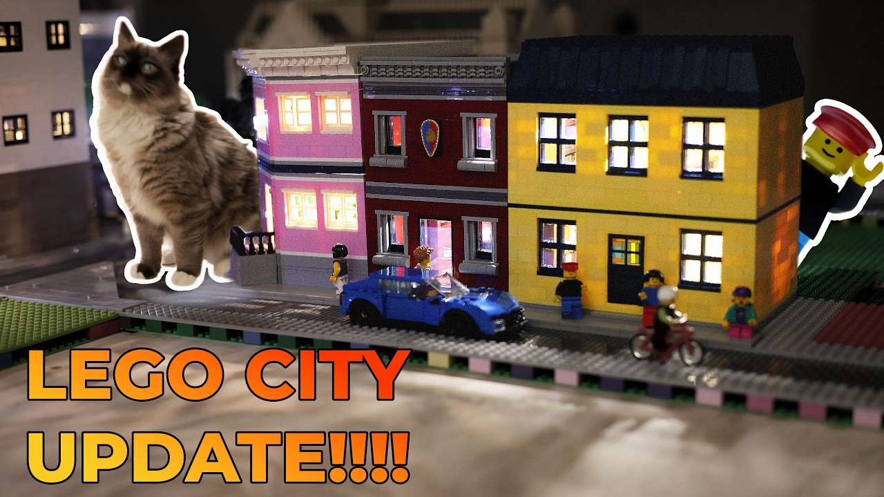 New MOCs For the City | City Layout Ideas | Kitten Invasion! | Building Brickenham, Episode 17