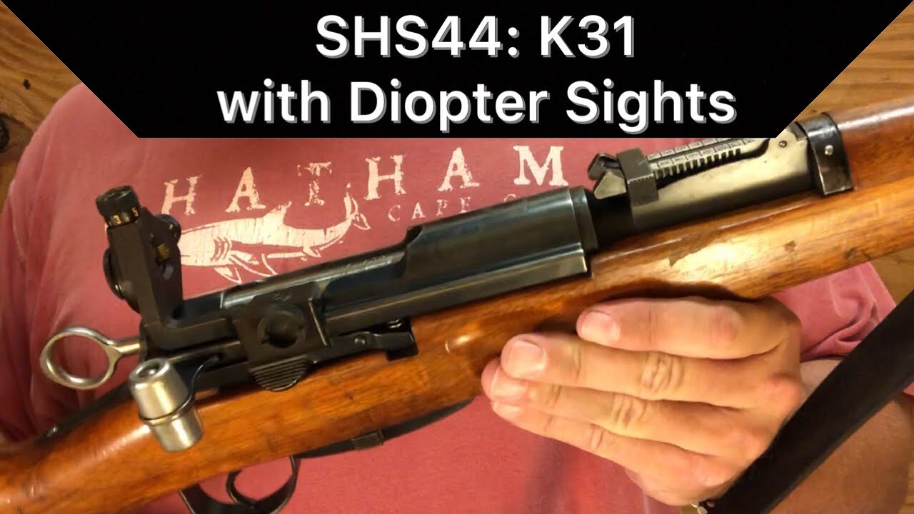 SHS 44 - K31 с диоптрическим прицелом