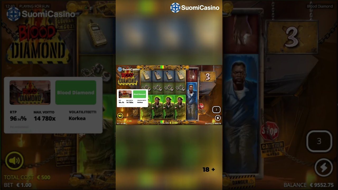 🩸 Blood Diamond – NoLimit Cityn synkkä ja säihkyvä slotti! 💎🎰