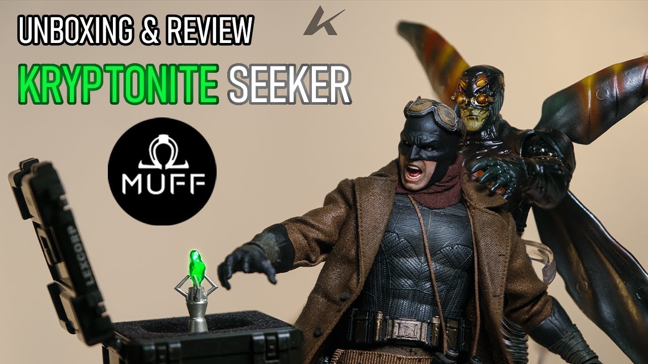 MUFF TOYS 1/12 KRYPTONITE SEEKER aka BATMAN KNIGHTMARE UNBOXING & REVIEW !!! #actionfigure #batman