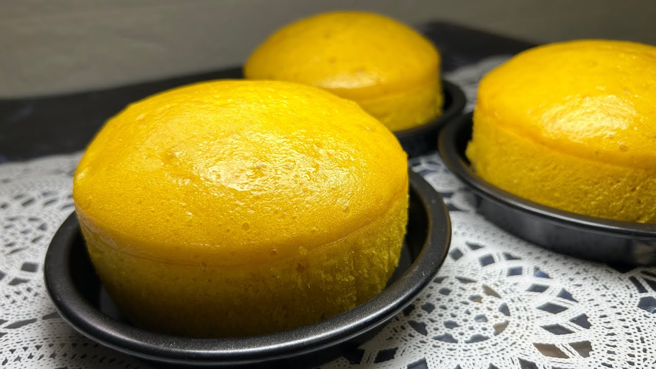 南瓜马来糕食谱 | 搅一搅做成功 | 香甜Q弹有嚼劲 | Pumpkin Ma Lai Gao Recipe