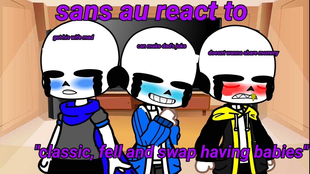 sans au react to 