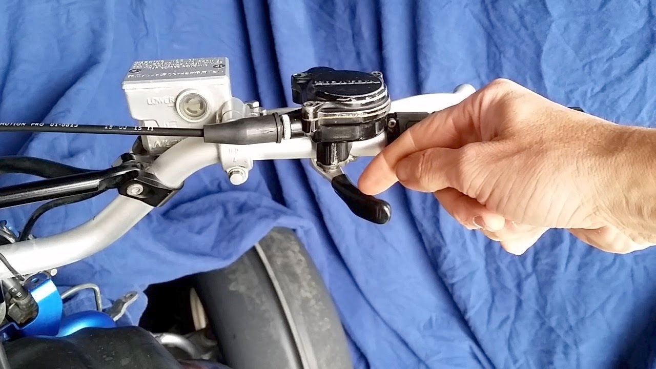 YAMAHA 421 BANSHEE with a Honda Thumb Throttle! 👍💥