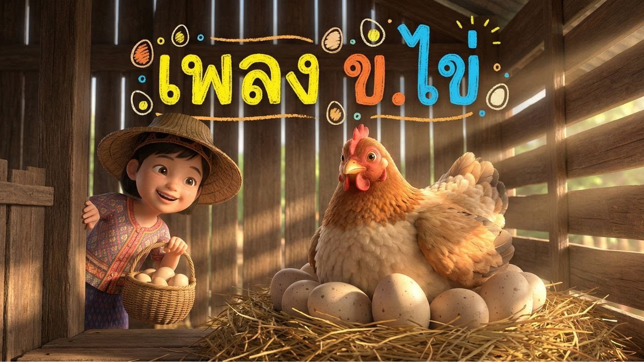 เพลง ข.ไข่  #เพลงเด็ก #เพลงอนุบาล #เพลงสำหรับเด็ก #เพลงเด็กน่ารัก #เพลงเด็กเต้นสนุก