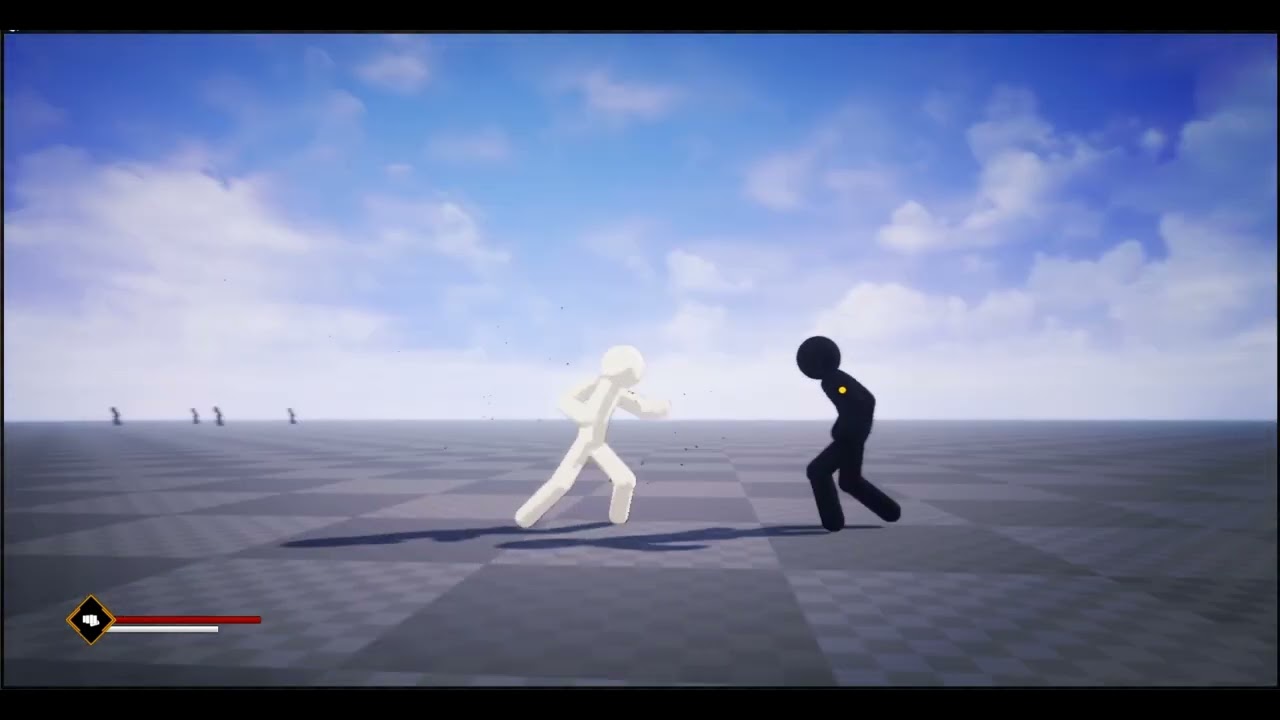 Stickman Fight - Using Combat Fury System