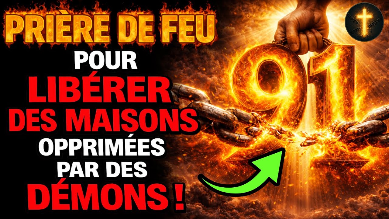 🔥Brise TOUTE MALÉDICTION et OPPRESSION Maintenant PRIÈRE PUISSANTE contre la SORCELLERIE, les DÉMONS