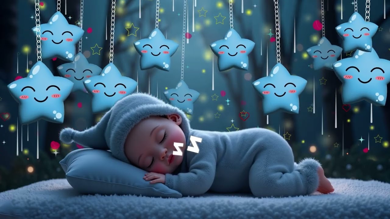 Baby Sleep Music ♫ Overcome Insomnia ♫ Sleep Instantly Within 3 Minutes ♥ Mozart Brahms Lullaby