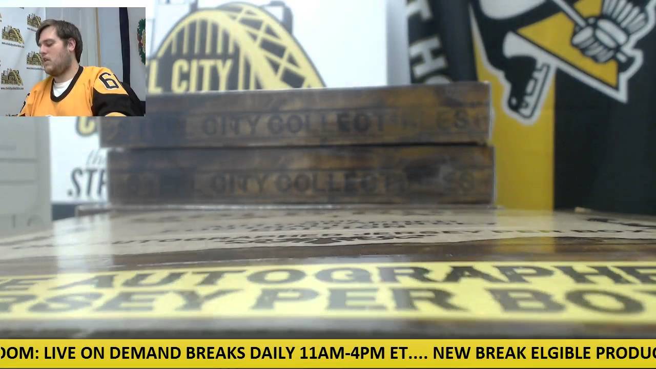 Steel City Gold Rush Jersey Box Live Group Break #5