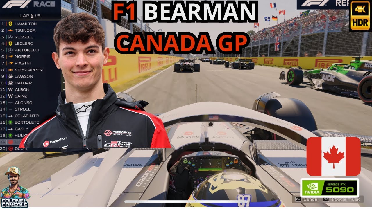 Formula one Bearman Canada GP | F1