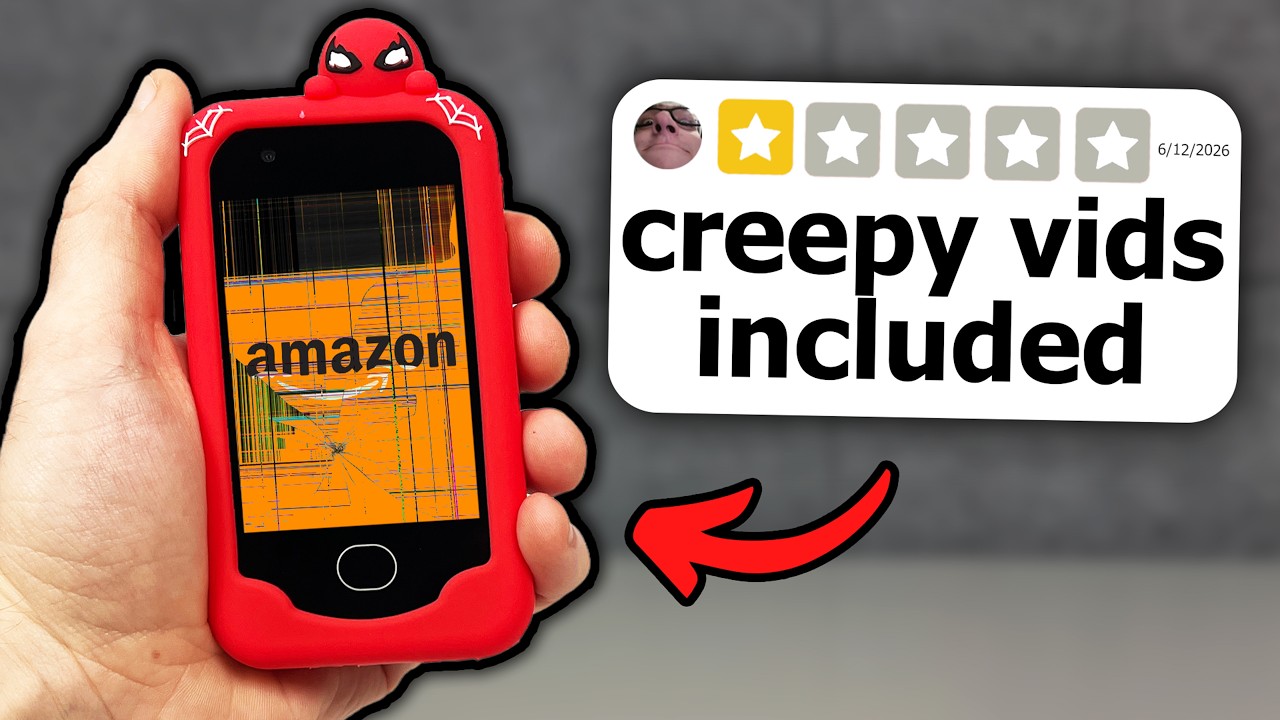 Я купил ХУДШИЕ детские телефоны с 1 звездой на Amazon...