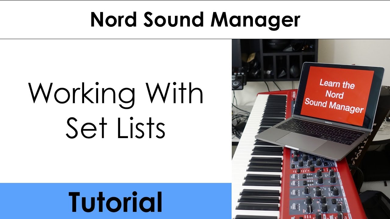 Nord Sound Manager Set Lists (Electro 5)