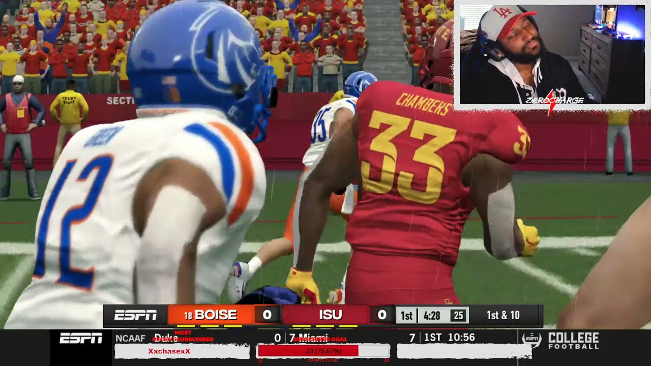 🔴LIVE  - College Football Revamped - Dynasty - Boise State - YR 4